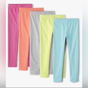 Girls leggings SZ 4 (XS) *5-pk* Brand New with tags!